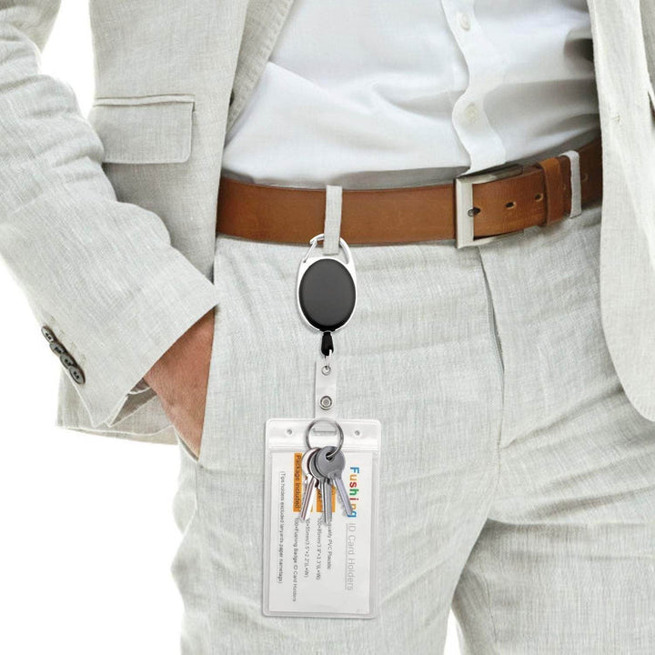 Carabiner Retractable Reels - Oils4Life