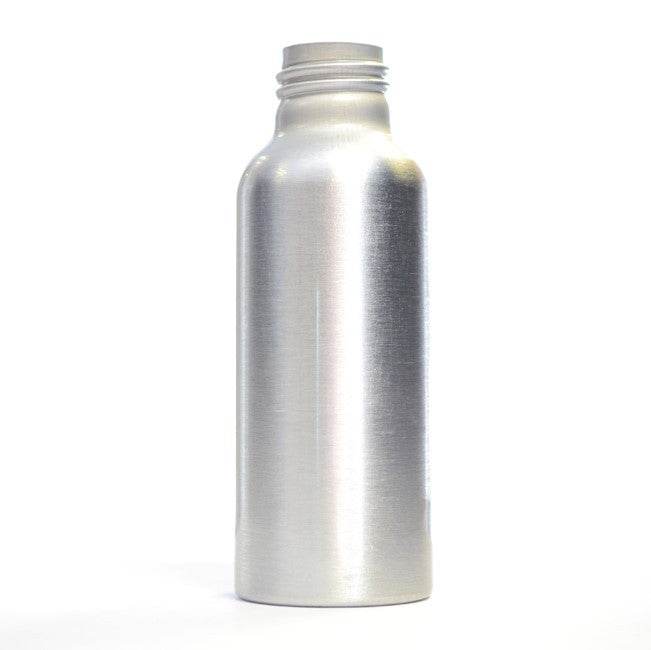 100ml Brushed Aluminium Bottle, 24/410 Neck, EPE Lined - Oils4Life
