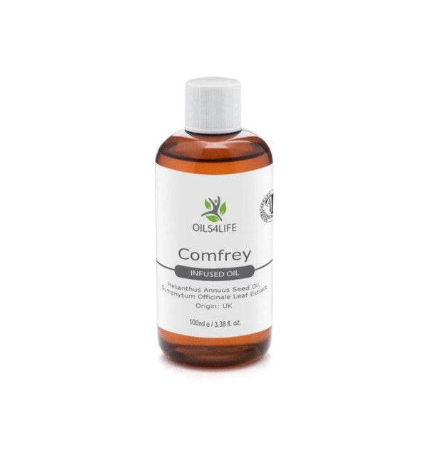 Comfrey Oil, Infused - Helianthus Annuus Seed Oil, Symphytum Officinale Leaf Ext - Oils4Life