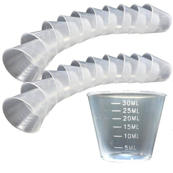 30ml Plastic Measuring Cup - Oils4Life