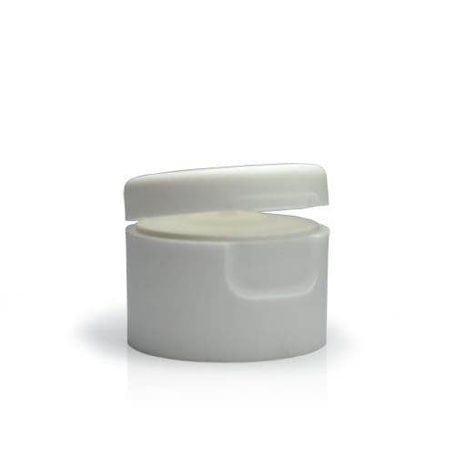 24mm White Flip Top Closure [24/410] - Oils4Life